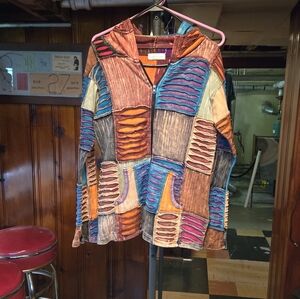 The Collection Royal hippie boho jacket in a misses size large New without tags